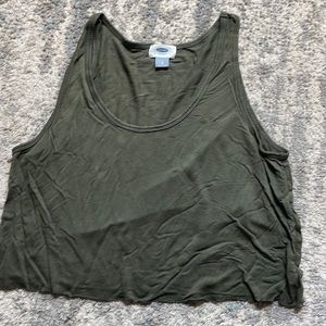 Old navy cropped tank